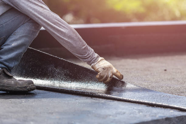 Professional Crawl Space Encapsulation technician working in Clementon, NJ